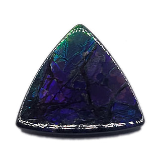 Ammolite Triangle Shaped Freeform Loose Gemstone 5190425