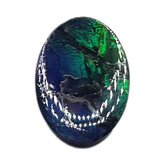 Ammolite Oval Shaped Freeform Loose Gemstone 5220425