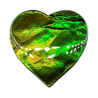 Ammolite Heart Shaped Polished Freeform Loose Gemstone 5470425